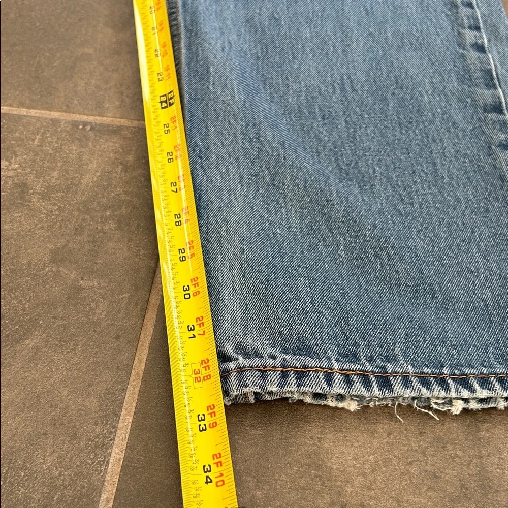 Levi's Men's 550 Blue Straight Jeans - Picture 7 of 10